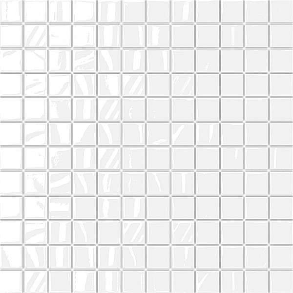 Мозаика Kerama Marazzi Темари белый 20003, цвет белый, поверхность глянцевая, квадрат, 298x298