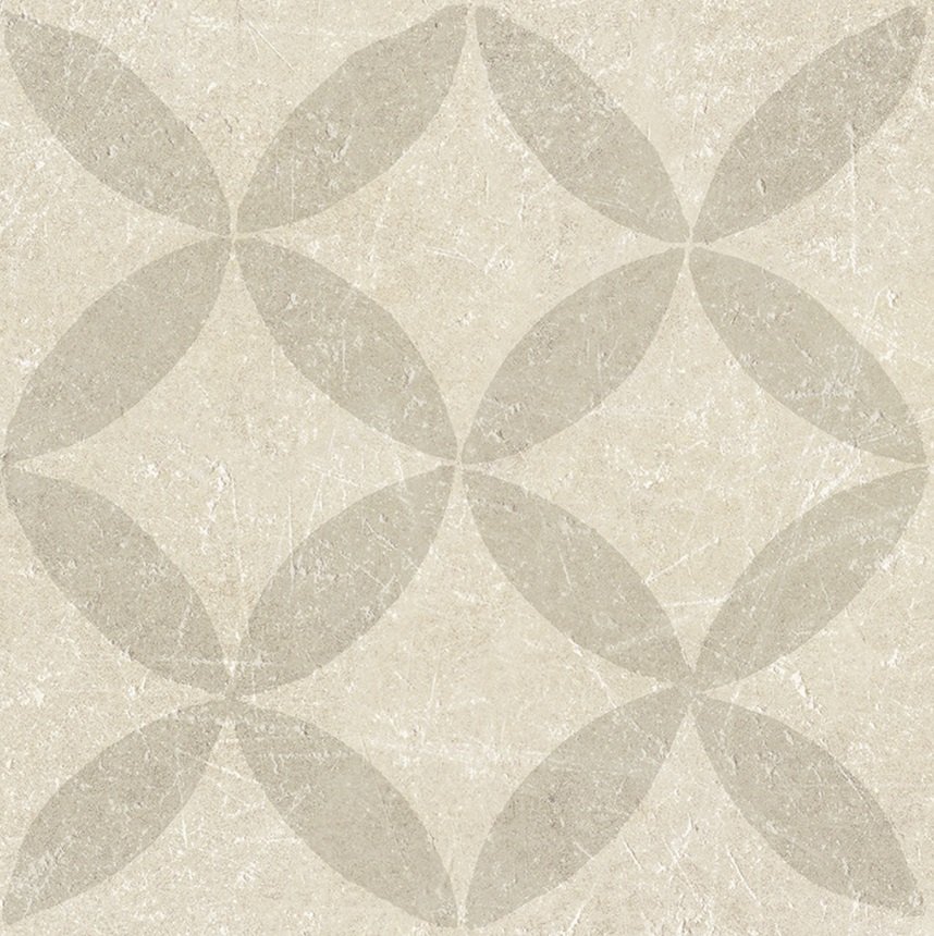 Керамическая плитка Cifre Decor Etana Ivory, цвет бежевый, поверхность матовая, квадрат, 200x200