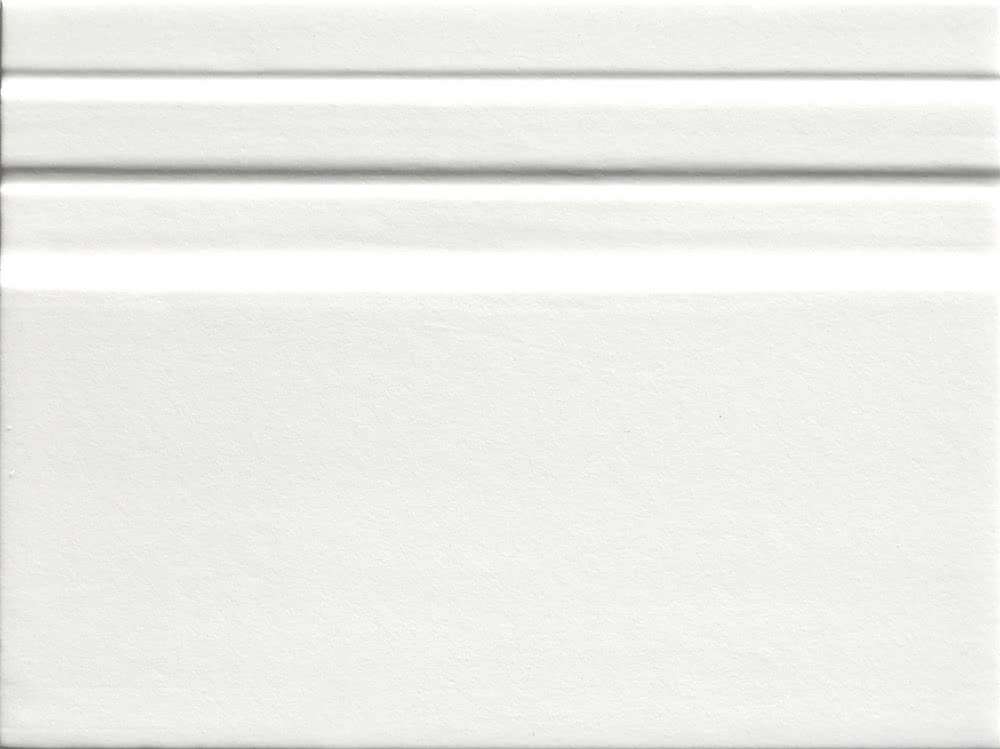 Бордюры Ascot New England Bianco Alzata EG10A, цвет белый, поверхность матовая, прямоугольник, 250x333