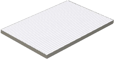 Спецэлементы Rako Pool XPP57023, цвет белый, поверхность матовая, прямоугольник, 150x197