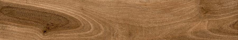 Керамогранит Ecoceramic Tasmania Teak, цвет коричневый, поверхность полированная, прямоугольник, 200x1200