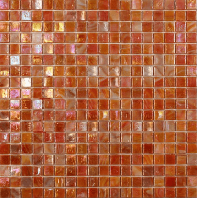Мозаика Art & Natura Classic Daria 2, цвет оранжевый, поверхность глянцевая, квадрат, 295x295