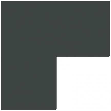 Керамогранит Wow Elle Floor Graphite 121197, цвет чёрный, поверхность матовая, квадрат, 185x185