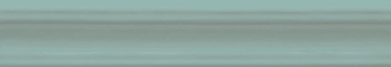 Бордюры Cifre Opal Moldura Turquoise, цвет бирюзовый, поверхность глянцевая, прямоугольник, 50x300