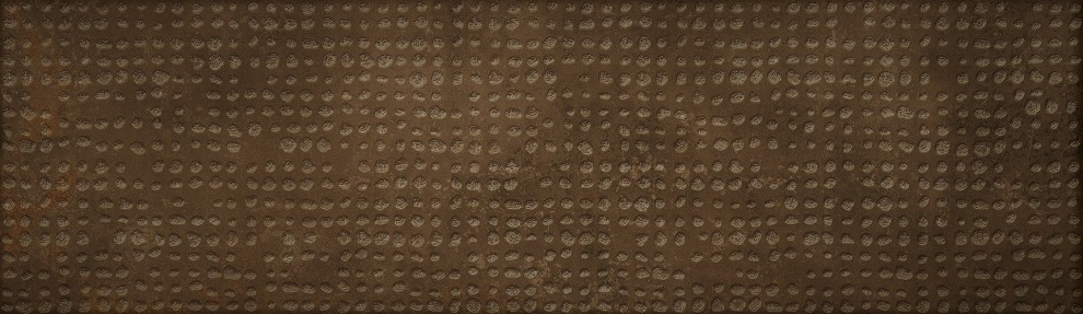 Декоративные элементы Ibero Gravity Art Oxide, цвет коричневый, поверхность рельефная, прямоугольник, 290x1000