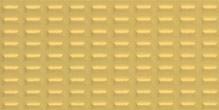 Керамическая плитка Rako Pool GRND8142, цвет жёлтый, поверхность структурированная, кабанчик, 100x200