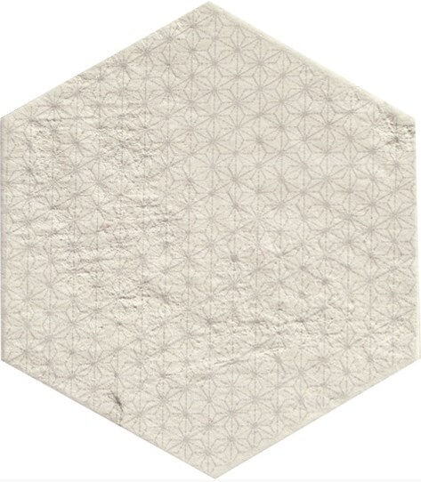 Декоративные элементы Cir Mat C Dec Oyster Esagona 1055468, цвет серый, поверхность матовая, прямоугольник, 240x277