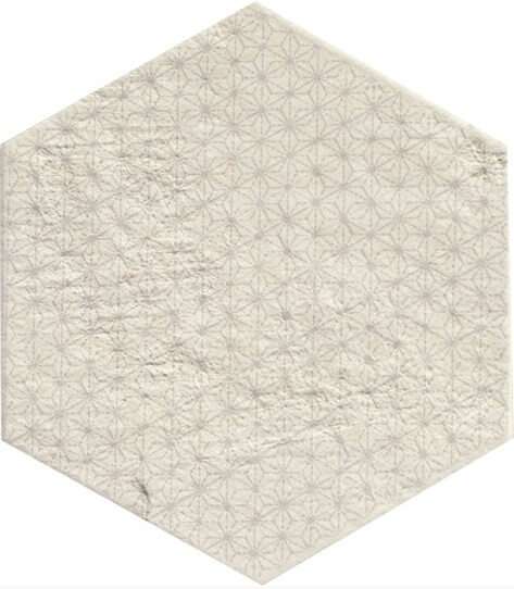 Декоративные элементы Cir Mat C Dec Oyster Esagona 1055468, цвет серый, поверхность матовая, прямоугольник, 240x277