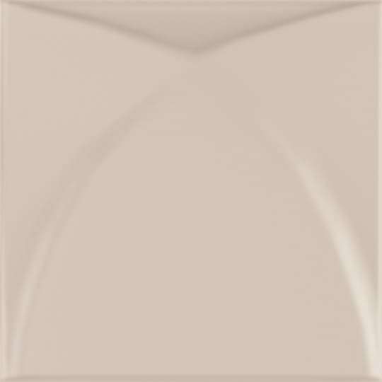 Керамическая плитка Dune Shapes 2 Bivio Greige 187407, цвет бежевый, поверхность матовая рельефная, квадрат, 250x250
