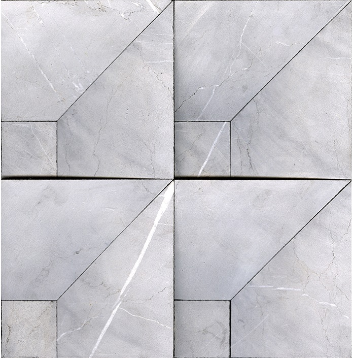 Мозаика L'Antic Colonial Highlands Square Light Grey 100272845, цвет серый, поверхность матовая, квадрат, 290x290