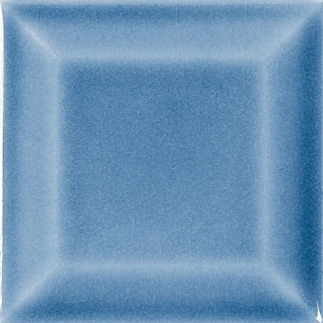 Керамическая плитка Adex ADMO2029 Biselado PB C/C Azul Oscuro, цвет синий, поверхность глянцевая, квадрат, 75x75