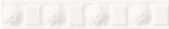 Бордюры Grazia Electa Cammeo Bianco Matt. CACL2, цвет белый, поверхность матовая, прямоугольник, 35x200