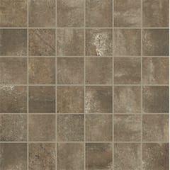 Мозаика Rex Matieres Brun Mosaico 755934, цвет коричневый, поверхность матовая, квадрат, 300x300