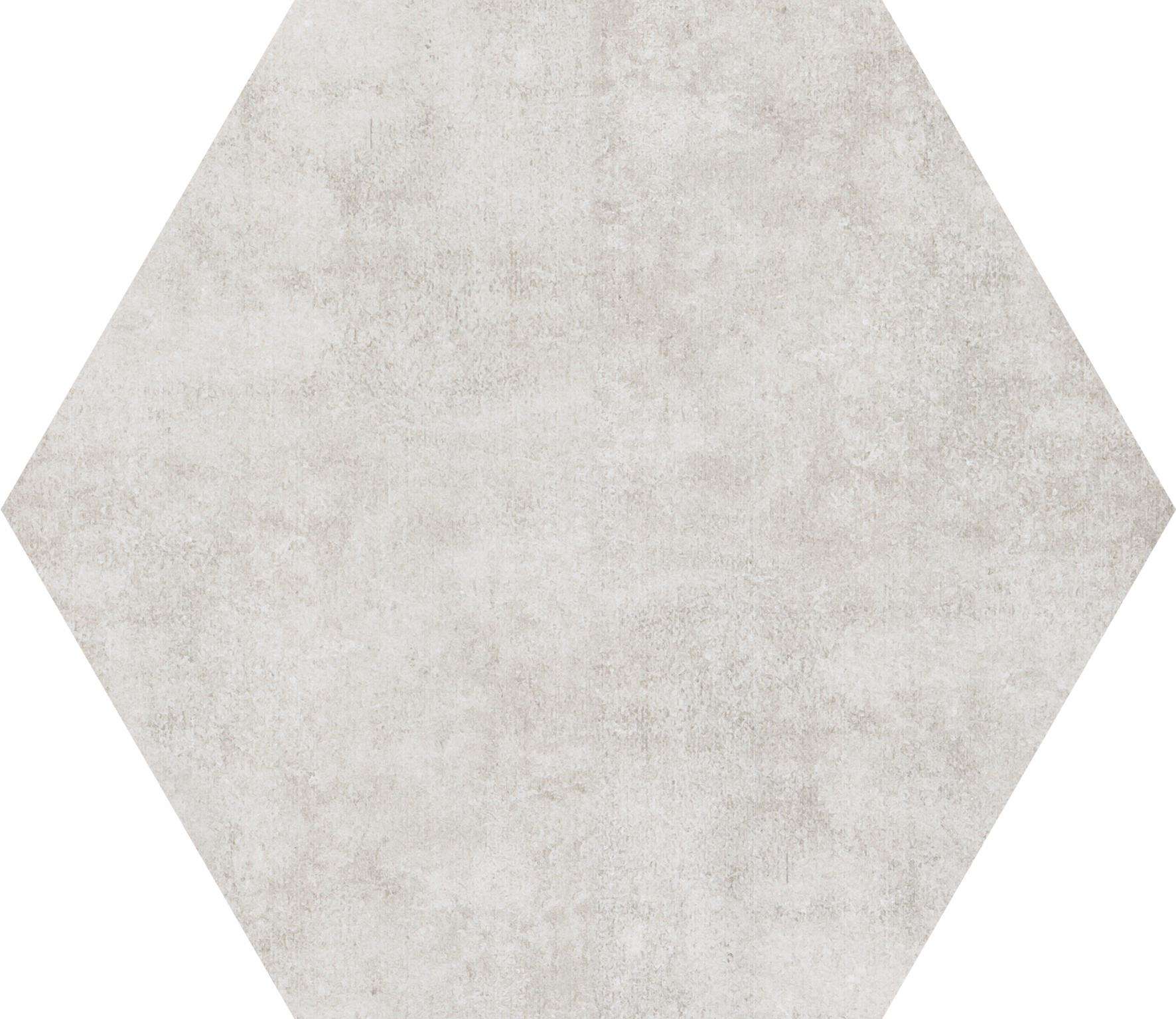Керамогранит Pamesa At. Hex. Alpha Ceniza, цвет серый, поверхность матовая, шестиугольник, 258x290