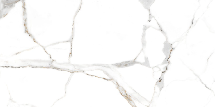 Керамогранит Unico Tiles Calcatta Century Polished, цвет белый, поверхность полированная, прямоугольник, 600x1200