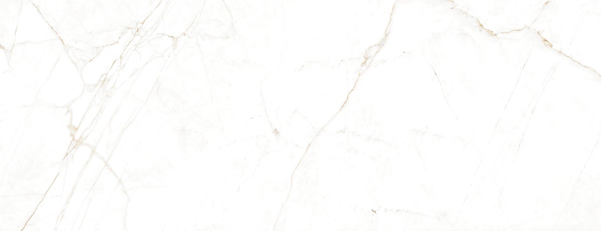 Широкоформатный керамогранит Museum Dual White SP, цвет белый, поверхность глянцевая, прямоугольник, 1000x2750