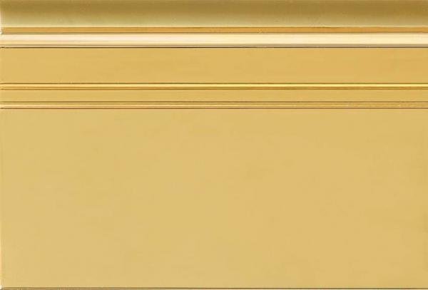Бордюры Atlantic Tiles Nieve Brillo Zocalo Oro, цвет жёлтый, поверхность матовая, прямоугольник, 200x295