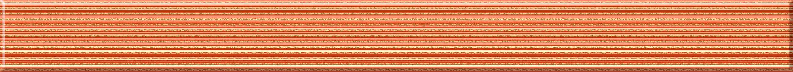 Бордюры Cersanit Cherry SU7H421, цвет оранжевый, поверхность глянцевая, прямоугольник, 40x440