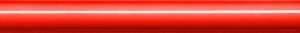 Бордюры Нефрит керамика Кураж 2 13-01-1-10-41-45-002-0, цвет красный, поверхность глянцевая, прямоугольник, 16x200