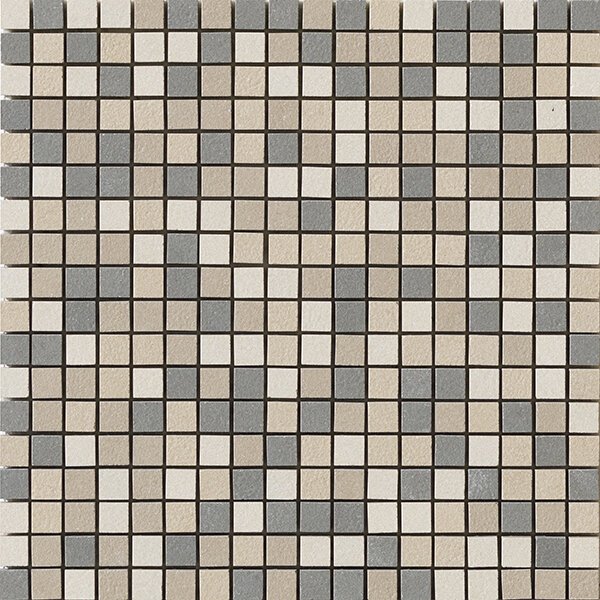 Мозаика Impronta Terre Mosaico B Mix F TE003MBF, цвет разноцветный, поверхность матовая, квадрат, 300x300
