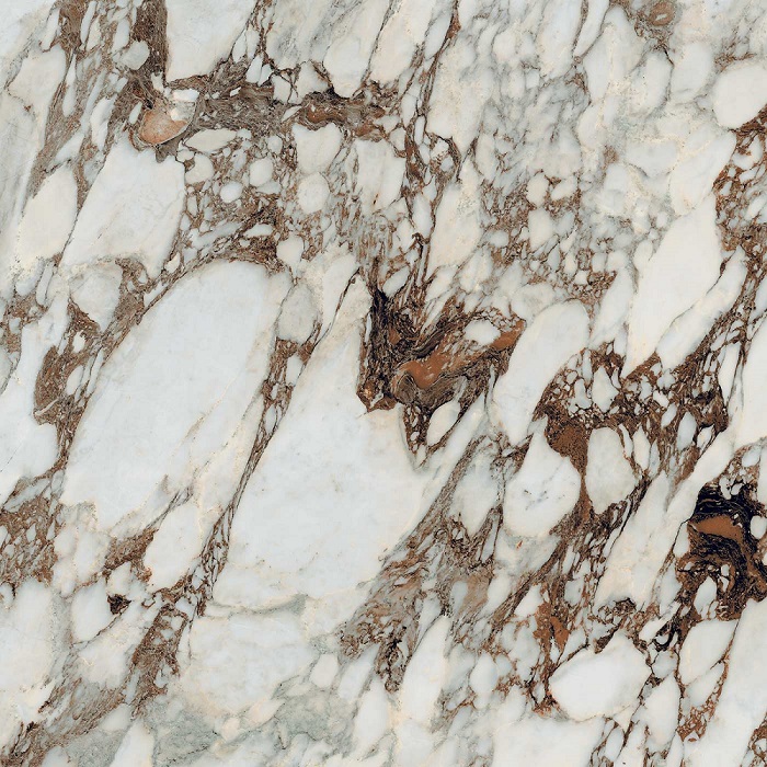 Керамогранит Rex Les Bijoux Breche Capraia Mat 765753, цвет белый коричневый, поверхность матовая, квадрат, 1200x1200