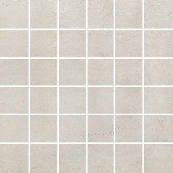 Мозаика Casa Dolce Casa Studios Chalk Mos. (5X5) 758229, цвет белый, поверхность матовая, квадрат, 300x300