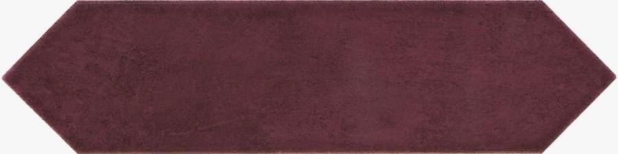 Керамическая плитка Pamesa Jubilee-Queensbury Grana, цвет бордовый, поверхность глянцевая, шестиугольник, 75x265