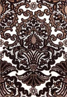 Декоративные элементы Керамин Органза 5 Панно, цвет коричневый, поверхность матовая, прямоугольник, 400x275