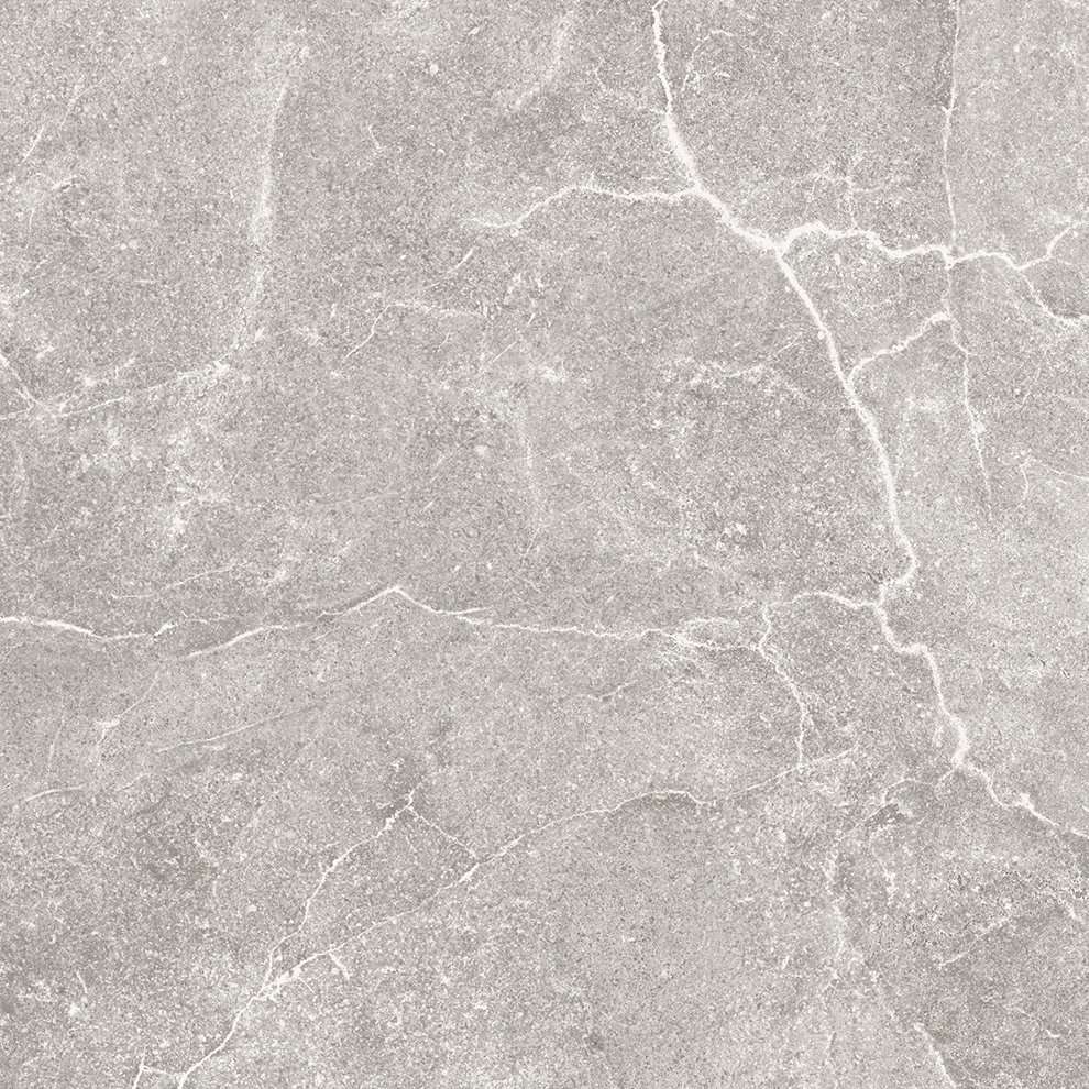 Керамогранит Kerlite Lithos Stone Nat Rett, цвет серый, поверхность матовая, квадрат, 1200x1200
