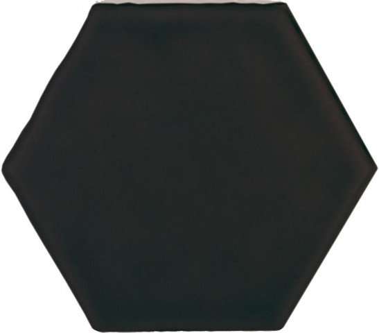 Керамическая плитка Amadis Art Deco Matt on Mesh Black, цвет чёрный тёмный, поверхность матовая, квадрат, 79x91