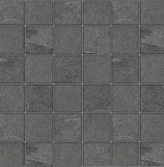 Мозаика Estima Luna Anthracite LN03/TE03 Неполированный 30x30 36758, цвет серый, поверхность матовая, квадрат, 300x300