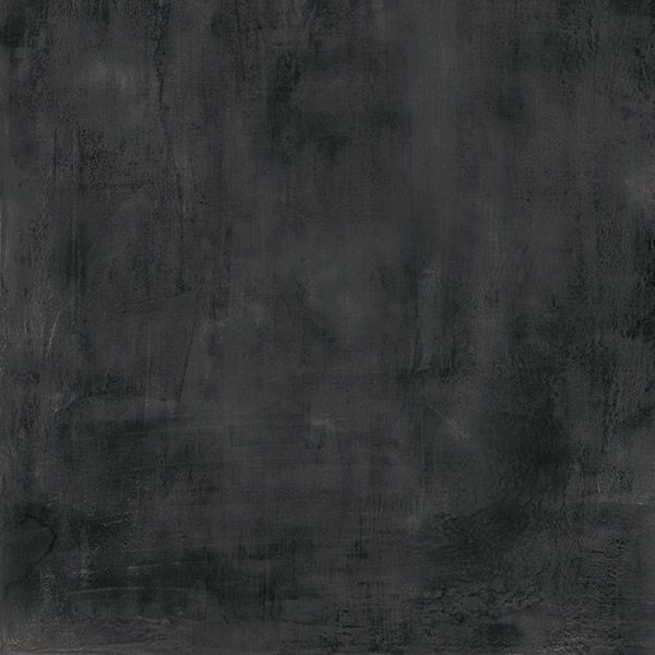 Керамогранит Novabell Paris Noir Rett. PRS 90RT, цвет чёрный, поверхность матовая, квадрат, 600x600