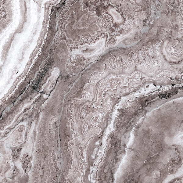 Керамическая плитка Керамин Ода 2, цвет коричневый, поверхность глянцевая, квадрат, 400x400