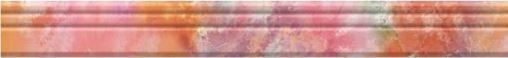 Бордюры Ceradim Volume Mold Nice, цвет розовый, поверхность глянцевая, прямоугольник, 50x450