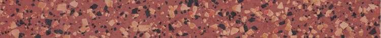 Бордюры Petracers Carnevale Veneziano Listello Rosso, цвет коричневый, поверхность матовая, квадрат, 80x800