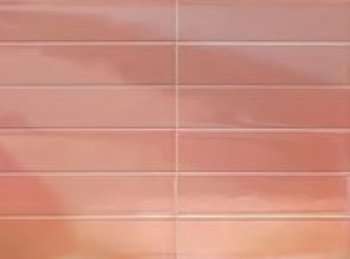 Керамическая плитка Ornamenta Manufatto Terracotta Liscio Luster MAN730TLL, цвет оранжевый, поверхность глянцевая, кабанчик, 75x300