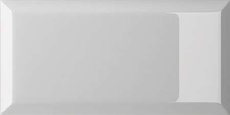Керамическая плитка Vogue Bisello TR Argento, цвет серый, поверхность глянцевая, кабанчик, 100x200