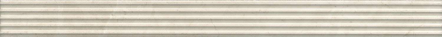 Бордюры Kerama Marazzi Монсанту бежевый светлый LSA019, цвет серый, поверхность глянцевая, прямоугольник, 34x400