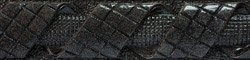 Бордюры Mapisa Cen. Cocktail M Black, цвет чёрный, поверхность глянцевая, прямоугольник, 60x250