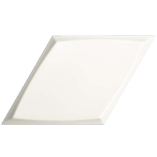 Керамическая плитка ZYX Evoke Diamond Zoom White Matt 218268, цвет белый, поверхность матовая, прямоугольник, 150x259