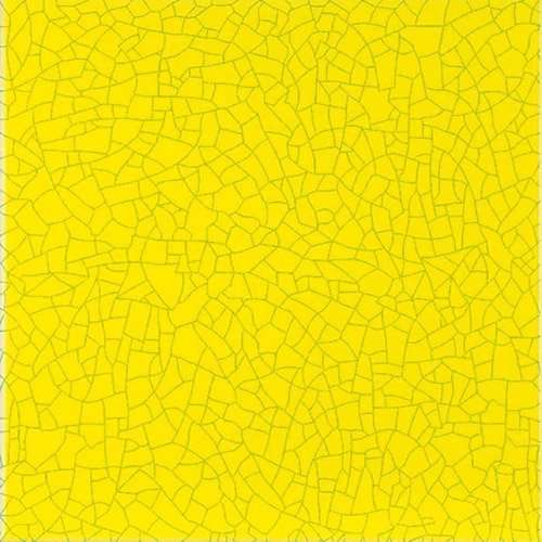 Керамическая плитка Glazurker Catalonia Craquele Yellow, цвет жёлтый, поверхность глянцевая, квадрат, 200x200