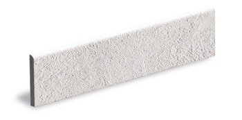 Бордюры Imola Concrete Project ConProj BT 60W, цвет белый, поверхность матовая, прямоугольник, 95x600