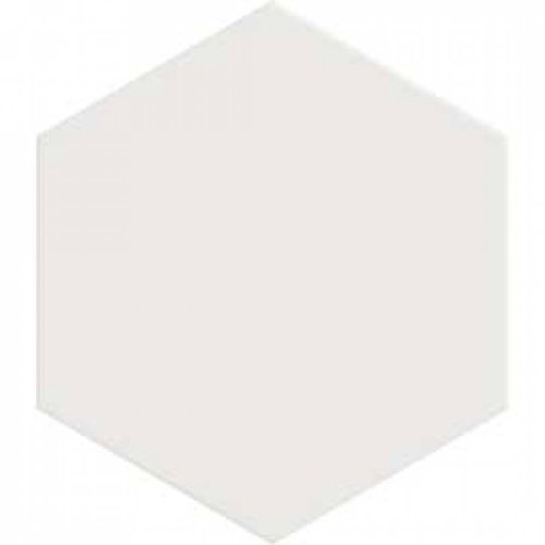 Керамическая плитка DNA Bee Off White, цвет белый, поверхность матовая, шестиугольник, 100x115