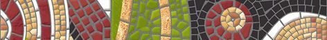 Бордюры Keros Fresh Cen. Gaudi, цвет разноцветный, поверхность глянцевая, прямоугольник, 50x400