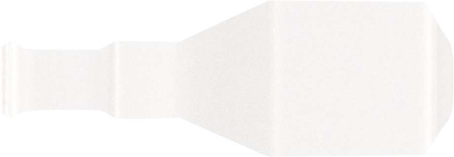Спецэлементы Grazia Elegance Ang Finale Snow Matt FIAELM01, цвет белый, поверхность матовая, прямоугольник, 22x85