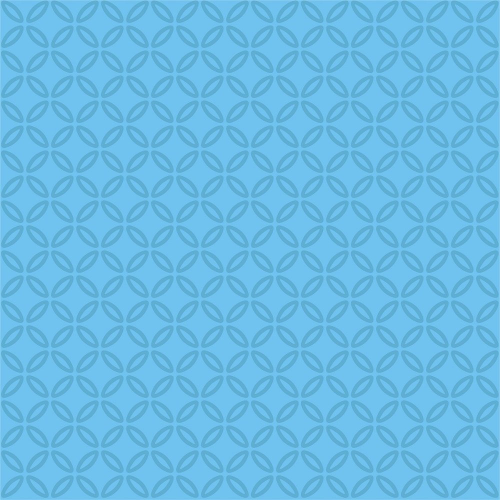 Керамическая плитка Terracotta Flora Azure TD-FLF-AZ, цвет бирюзовый, поверхность матовая, квадрат, 300x300