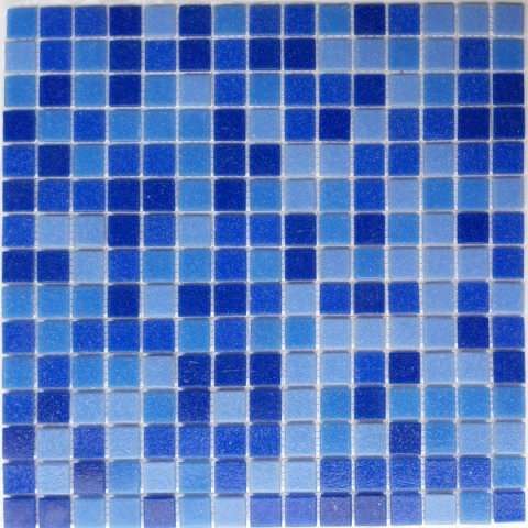 Мозаика JNJ Mosaic HG Mosaic TA182, цвет синий, поверхность глянцевая, квадрат, 327x327
