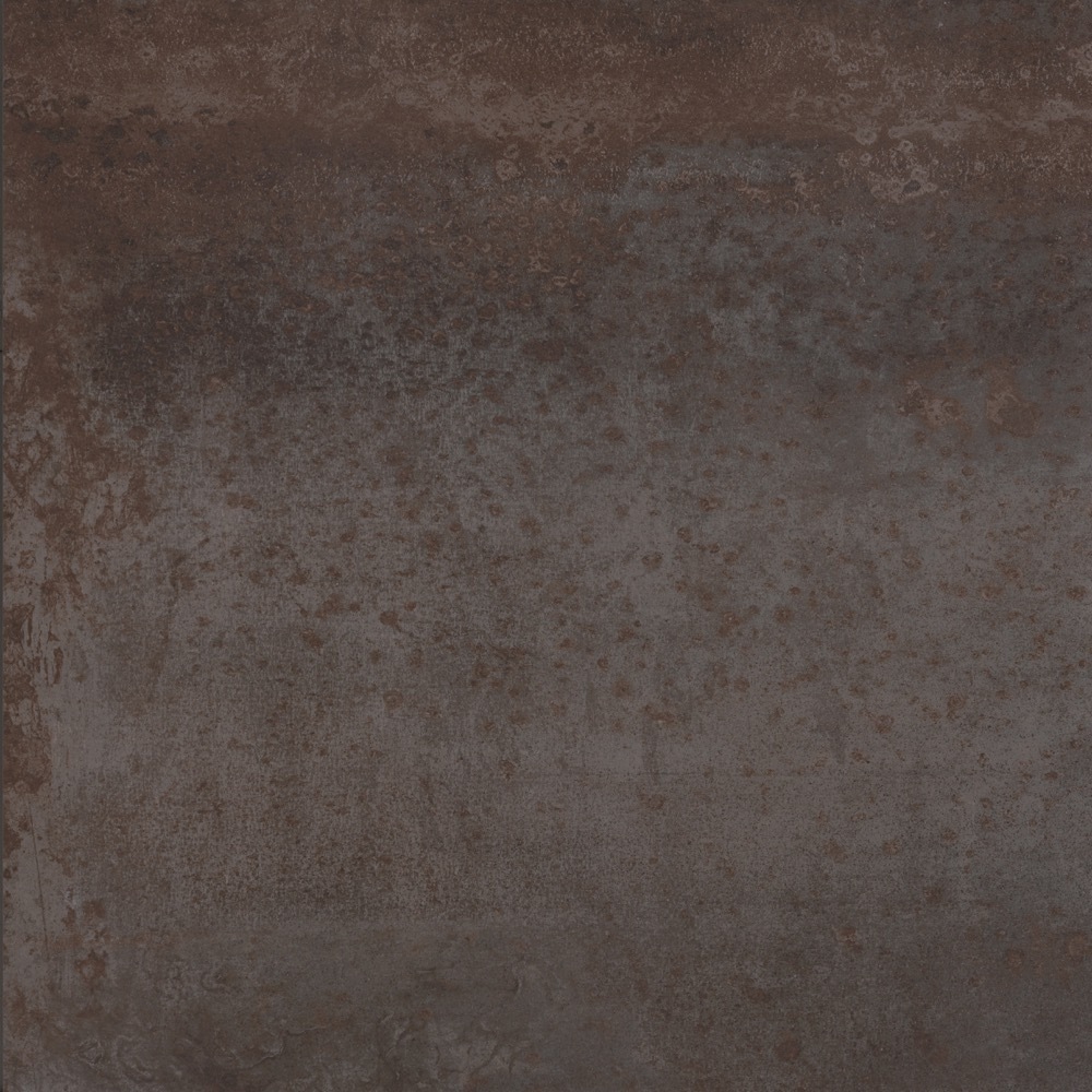 Керамогранит Serenissima Costruire Metallo Ruggine Ret 1060259, цвет коричневый, поверхность матовая, квадрат, 1000x1000
