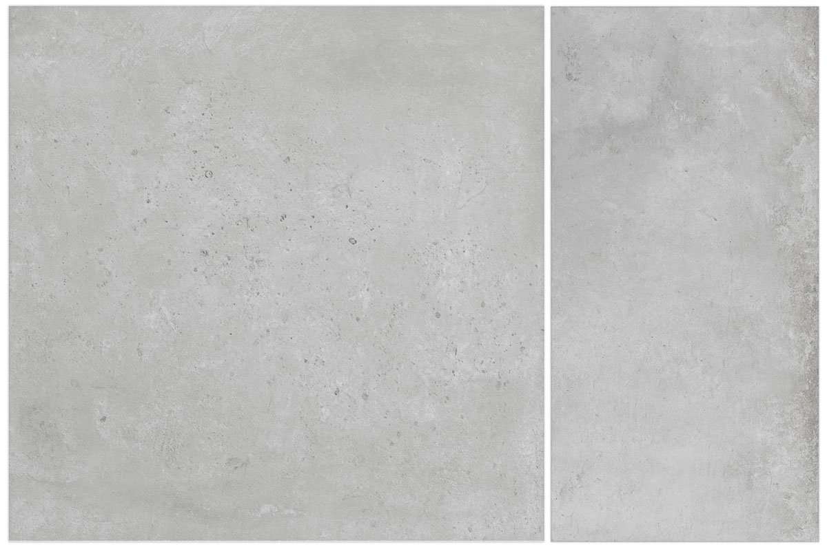 Керамогранит Keradom Crete Grigio, цвет серый, поверхность матовая, квадрат, 250x250