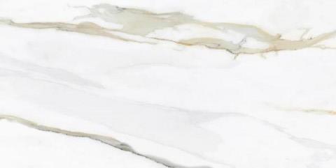 Керамогранит TAU Emporio Calacatta Pulido, цвет белый, поверхность полированная, прямоугольник, 600x1200